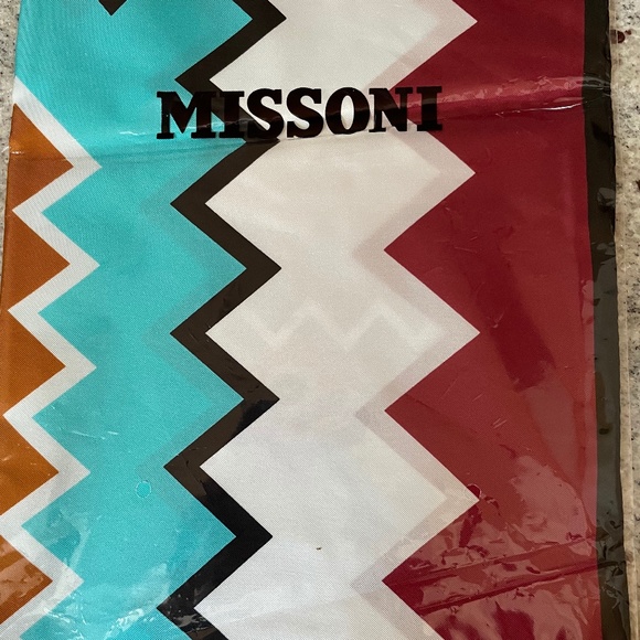 Made In Italy Silk Missoni Scarf from MISSONI - Picture 5 of 7